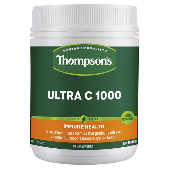 Viên nén Ultra C 1000mg 180 viên của Thompson