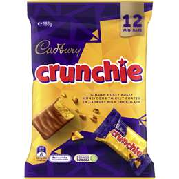 Cadbury Crunchie Sôcôla Sharepack 12 Gói 180g