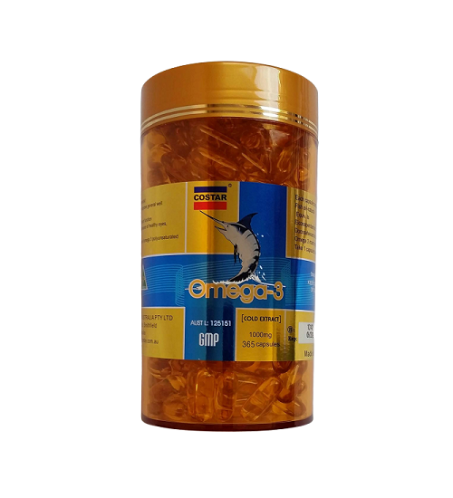 Costar Omega3 1000mg 365 Viên Nang