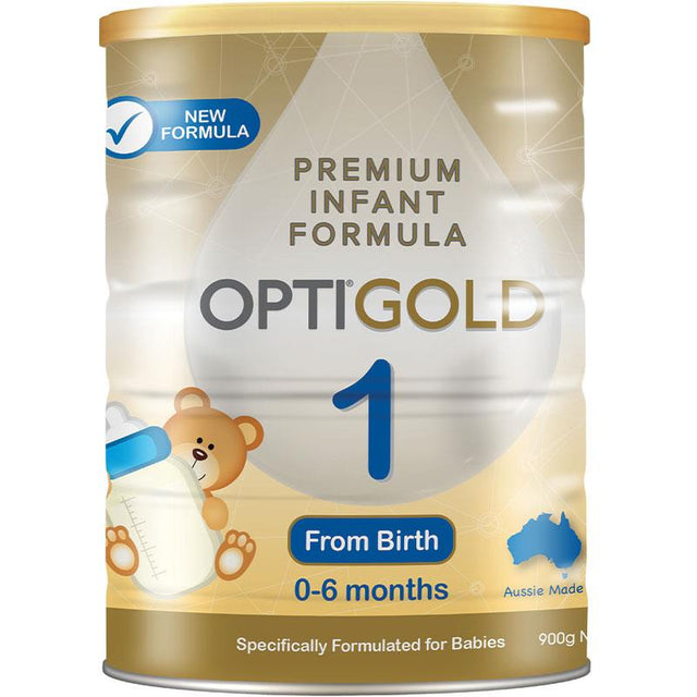 Sữa công thức Opti Gold Premium Infant Step 1 900g - Công thức mới
