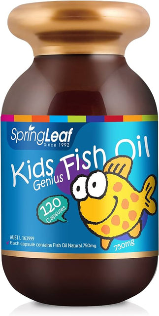 Dầu cá Spring Leaf Kids 750mg 120 Viên