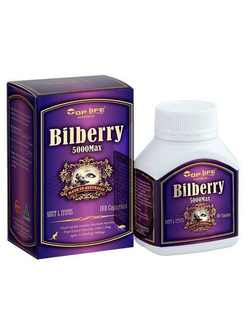 Top Life Bilberry 5000mg 180 Viên