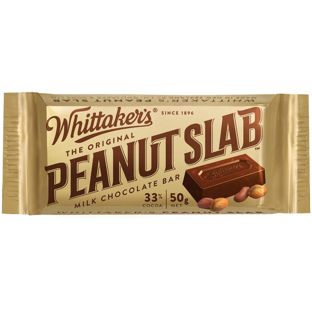 Sôcôla sữa đậu phộng Whittaker's 50g