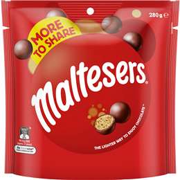 Túi dự tiệc sô cô la sữa Maltesers 280g