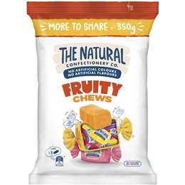 Kẹo Kẹo Dẻo Hương Trái Cây The Natural 350g