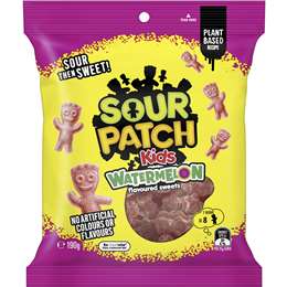 Kẹo Dưa Hấu Sour Patch Kids 190g
