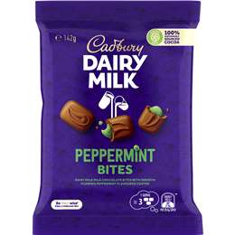 Cadbury Sữa Sữa Sôcôla Bạc Hà Bites 142g