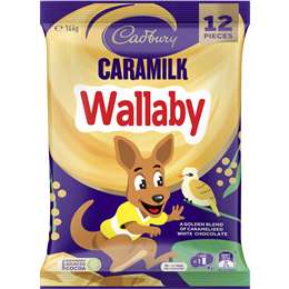 Cadbury Caramilk Wallaby Sôcôla Sharepack 12 Gói 144g