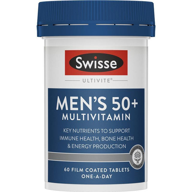 Swisse Mens Vitamin Tổng Hợp 50+ 60 Viên