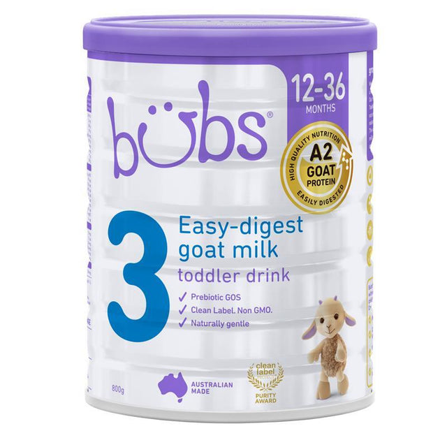 Sữa công thức Bubs Goat cho bé 800g