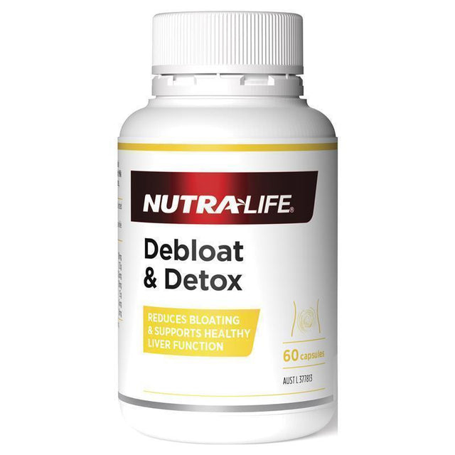 Nutra-Life Debloat & Detox 60 Viên