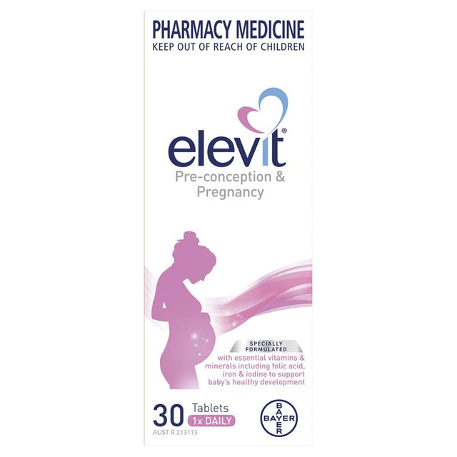 Viên Vitamin Tổng Hợp Dành Cho Bà Bầu Elevit Pre-Conception 30 Gói (30 Ngày)