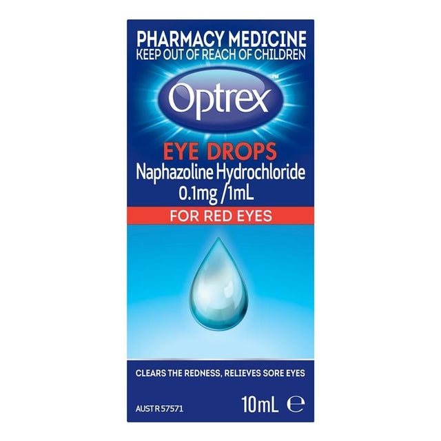 Thuốc nhỏ mắt Optrex điều trị mắt đỏ hoặc đau 10ml