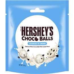 Bánh quy & kem Hershey's Choco Balls 120g