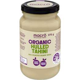 Tahini vỏ hữu cơ Macro 375g