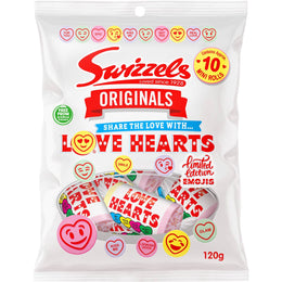 Biểu tượng cảm xúc Love Hearts Swizzels 120g