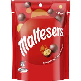 Maltesers Sữa Chocolate Snack & Share Túi 140g