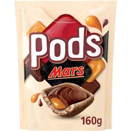 Túi Pods Mars Chocolate Snack & Share Party 160g