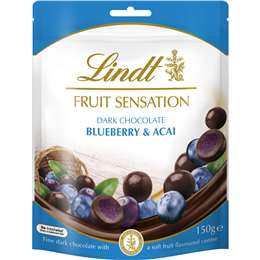 Lindt Fruit Sensation Sôcôla đen Berry & Acai Túi 150g