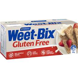 Weet - Ngũ cốc ăn sáng không chứa gluten Bix 375g