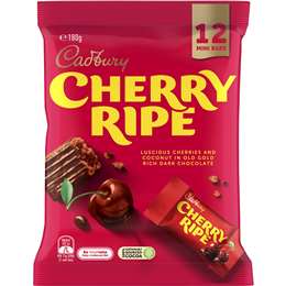 Cadbury Cherry Chín Chocolate Sharepack 12 Gói 180g