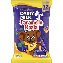 Cadbury Sữa Caramel Sôcôla Caramello Koala Sharepack 180g