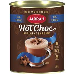 Bột Sôcôla Nóng Jarrah 322g