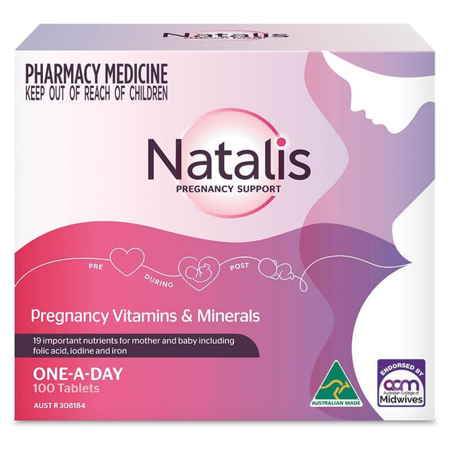 Hỗ trợ bà bầu Natalis 100 Viên