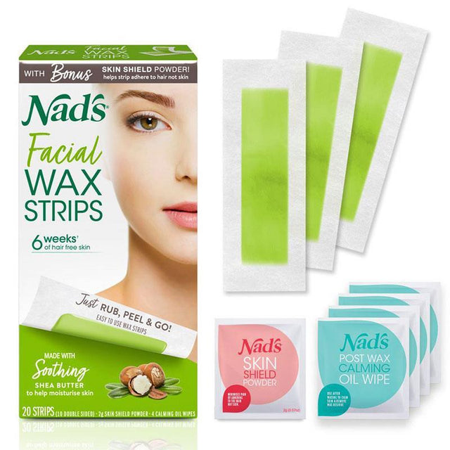 Miếng dán tẩy lông mặt Nad's 20