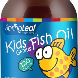 Dầu cá Spring Leaf Kids 750mg 120 Viên