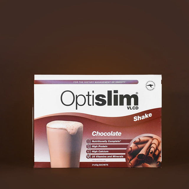 Optislim VLCD Bữa ăn Thay thế Sôcôla Lắc 21x43g Gói